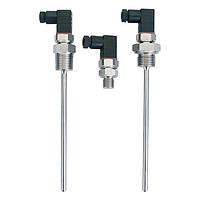 OMEGA PR-24-3-100-A-1/2 RTD Probes with Mounting Threads & Micro-DIN Connectors (NPT Male, 1/2 in, DIN 43650 C (solenoid valve), 250 °C, Class A)