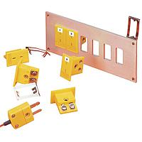 OMEGA MPJ-R/SI-F Miniature Thermocouple Panel Jack Connectors (R,S, IEC, Miniature Female Thermocouple Connector)