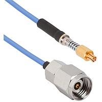 Amphenol SV Microwave MS185-047-FV67.3SMPS-060 RF Cable Assemblies 1.85mm STR M to VITA 67.3 SMPS 6"Cable