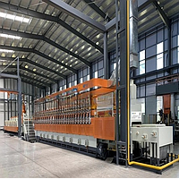 Wondery QWC9-60*600*10 Support Roller Gas Continuous Mesh Belt Furnace Carburizing Tempering For Fasteners (600*6000mm; 70KW)