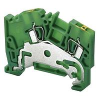 Altech AGT2.5 DIN Rail Terminal Blocks ANGULAR GRND EARTH SPRING CLAMP 42X54mm