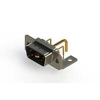 EDAC 629-5W1-250-1TC Mixed Contact D-Sub Connectors Right-angle Power Combo D-Sub Connector