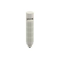 Banner Engineering TL504AOSIKCQ Tower Lights TL50 Pro Tower Light with IO-Link Sealed Omnidirectional Audible w/ Intensity Adjust, Gray Housing: 4 Lighted Segments; Voltage: 18-30 V dc; Environmental Rating: IP67; Colors: Multicolor; 4-pin M12 Integral QD