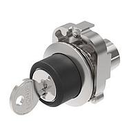 EAO 45-290G.3000.113 Switch Actuators Keylock switch actuator 3 positions Maintained(a)-Rest(a)-Maintained 45? front metal housing plastic