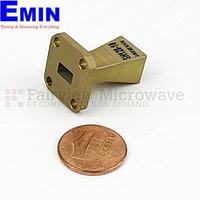 Fairview SH128-10 WR-28 Standard Waveguide Horn With UG-599/U Square Cover Flange and 10 dBi Nominal Gain Operating From 26.5 GHz to 40 GHz Frequency Range