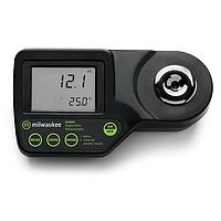MILWAUKEE MA885 Digital Brix/°Oechsle (°Oe) /°KMW (°Babo) Refractometer (0~50% Brix | 0~230°Oe | 0~42 °KMW(°Babo))