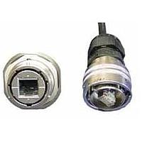 Amphenol Socapex RJF7PEM2G15100BTX Cat 5e RJ Fld J/N bkshl 1.5M Cordset