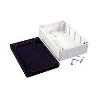 Hammond Manufacturing 1554H2GYSL Enclosures General Enclosure - Grey/Smoke Lid - 7.1 x 4.7 x 2.4in - Polycarbonate - N4X