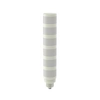 Banner Engineering TL50P6CQ Tower Lights TL50 Pro Tower Light, Standard Gray Housing: 6 Segment; Voltage: 10-30 V dc; Environ. Rating: IP67; Colors: Multicolor; 8-pin M12 Integral QD