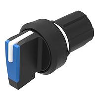 EAO 45-2828.1C60.001 Switch Actuators Selector switch actuator 2 positions blue 0-main 90? short lever front/housing plastic