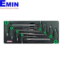 TOPTUL GAAT0811 - 8PCS - L-Type Two Way Ball Point & Hex Key Wrench Set