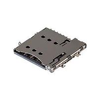 Same Sky (formerly CUI Devices) MSIM-6-A Card Connectors 7 Positions, Push In, Auto Eject Out, SMT, 1.88 mm Height Above Board,