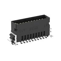 ERNI - TE Connectivity 254537-E Connectors 20-PIN, VERTICAL,SMT