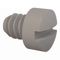 Essentra Components 010632F015 Machine Screw Fillister Slotted Screw, #6-32 Thread, 5/32 Lg