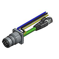 Amphenol CONEC 57-03036 Ethernet Cables / Networking Cables ENP-17-1-FSPST4PEDBU4-V5-45S-RS8.33-1/1/G6/150/034