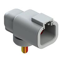 Amphenol SINE Systems ATP04-4P-P052 Receptacles 4 POSITION FLANGE MOUNT RECEPT