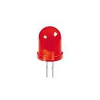Kingbright WP813ID Single Color LEDs 10MM RED DIFFUSED