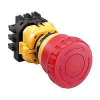 IDEC XW1E-LV404Q4M-R Push Turn 22mm Emergency-Stop Lighted