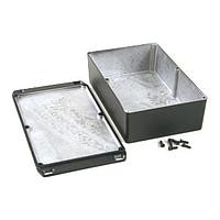 Hammond Manufacturing 1590WDFLBK Die-cast box Diecast w/Flange 7.38x2.05x4.7" Black