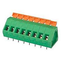 Molex 39700-0115 Fixed Terminal Blocks SPRG TERM BLK LP, 5.08MM, 45D 15P, GRN