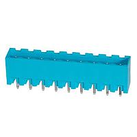 Same Sky (formerly CUI Devices) TBP01R2-508-09BE Headers Terminal block, pluggable, 5.08, receptical, 9 pole, blue