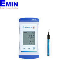 Senseca ECO511-SET Waterproof pH/Redox meter with Pt1000 input & alarm (0~14 pH,  ± 1500 mV, -0.5 ~ +105.0 °C)