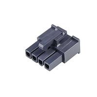 Molex 46994-0412 Receptacle Housing MiniFitJr Rec Hsg SR V2 4Ckt Black