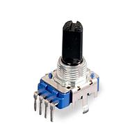 CTS Electronic Components 11VR2X20F2N103B1 Potentiometers 300Deg 100kOhm -10C +70C Flat Shaft