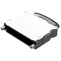 Amphenol Positronic D37000APNT20/AA Banded Backshell D-Sub Backshell Banded Ellipt Top slot, F, UNC 4-40 treads/washer set, Size 4