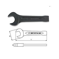 TOPTUL AAEY3838 Slogging Open End Wrench (38mm, L=213mm)