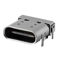 Same Sky (formerly CUI Devices) UJ32-C-H-G-SMT-TR-68 USB Type C Connectors Type C USB 3.2 Gen 2x2 20 Gbps 20 Vac 5 A Horizontal Gold Flash Surface Mount