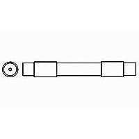 AMP Connectors - TE Connectivity 591847-2 Single Electronic Splices - Diode TJ SINGLE W SPLICE 2