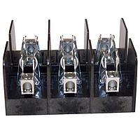 Mersen 60608 Class H/K Fuse Block,Class H+K Spring Reinforced,3 Pole,600V,60A,Box Connector