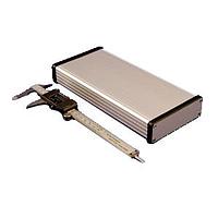 Hammond Manufacturing 1455L2201 PC Board 8.7x4.1x1.2"Extruded w/MetalEnds Clear