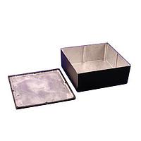 Hammond Manufacturing 1550WNBK Enclosures Light Duty Aluminum 9.85x3.82x9.85"Black