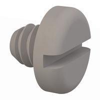 Essentra Components 011024P018 Pan Slotted Pan Slotted Screw, #10-24 Thread, 3/16 Lg