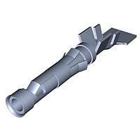 AMP Connectors - TE Connectivity 66358-9 (Cut Strip) Standard Circular Contacts III+ SKT18-1415 Cut Strip of 100