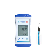 Senseca ECO511-SET Waterproof pH/Redox meter with Pt1000 input & alarm (0~14 pH,  ± 1500 mV, -0.5 ~ +105.0 °C)