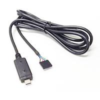 Connective Peripherals USBC-FS-UART-5V-3.3V-1800-PH Serial UART Cable USB-C UART Serial Cable 5V 3.3V TTL
