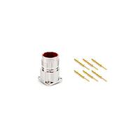Amphenol SINE Systems MB2LLN0600-KIT Circular Metric Connectors 6pos Straight Male Receptacle Kit