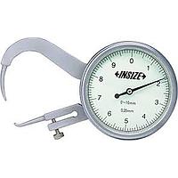 INSIZE 2866-10 Thickness gauge with pointed tips