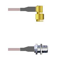 Amphenol Custom Cable Q-38025000H018i RF Cable Assemblies SMA-RP/N-SJB G142 18I