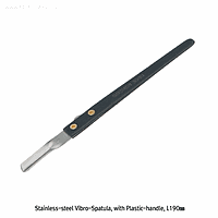 Bochem BC.3540 Vibro Spatula, SS, L190, blade-123×50mm, Plastic Handle