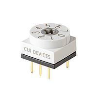 Same Sky (formerly CUI Devices) RDS3-8S-1065-D DIP Switches 8 Position Through Hole 2.54 mm Pitch Flush Cross Actuator