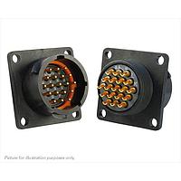 Eaton Souriau-Sunbank UTS014E19P Receptacles 19P Pin Receptacle Square Flange Sz 14E