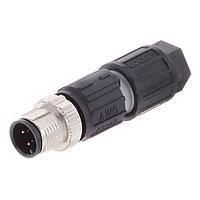 Molex 120071-0086 Straight MICROCHG M12 FA 4P STR MALE UNSHLD