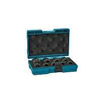 MAKITA E-16564 9 Piece Impact Black Impact Socket Set