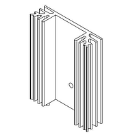 Apex Microtechnology HS27 Heat Sinks Heatsink, PSIP
