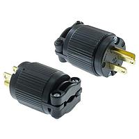 Qualtek Electronics Q-710 Plugs 15A/125VAC WIRNG DEV NEMA 5-15P BLK