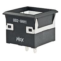 NKK Switches UB204KW035F Indicator RECT GREEN LED PC TERM BODY ONLY